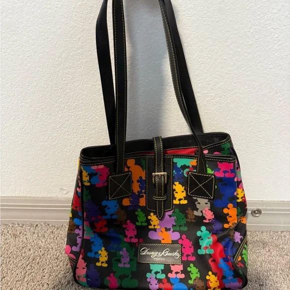 Dooney and Bourke Disney Leather Shoulder Bag - Picture 1 of 3
